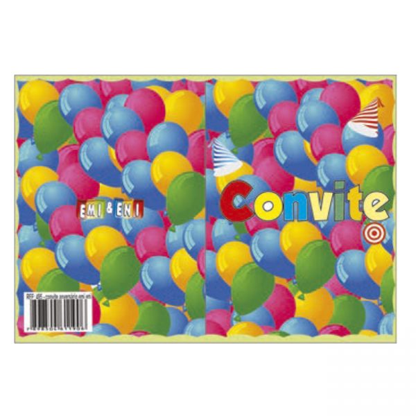 Convite de aniversário